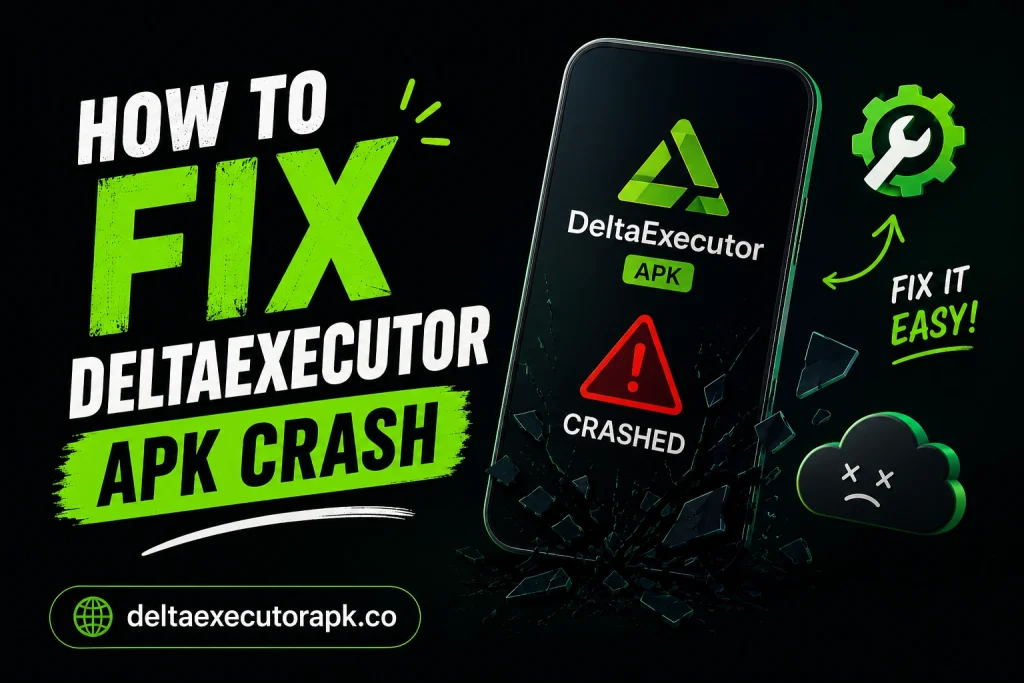 How to Fix Delta Executor APK crash